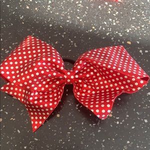 ruby red cheer bow!